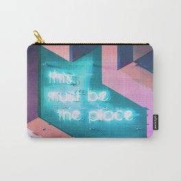 This Must Be The Place Sign Vaporwave Aesthetic Carry-All Pouch