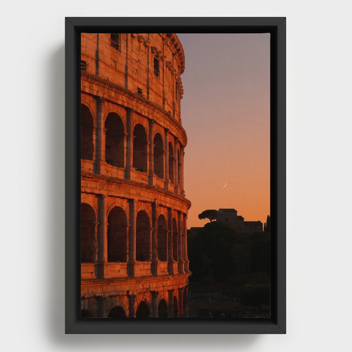Colosseo Framed Canvas