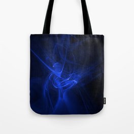 Blue swirl Tote Bag