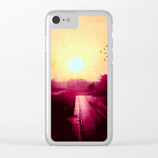 Don't Give Up Clear iPhone Case