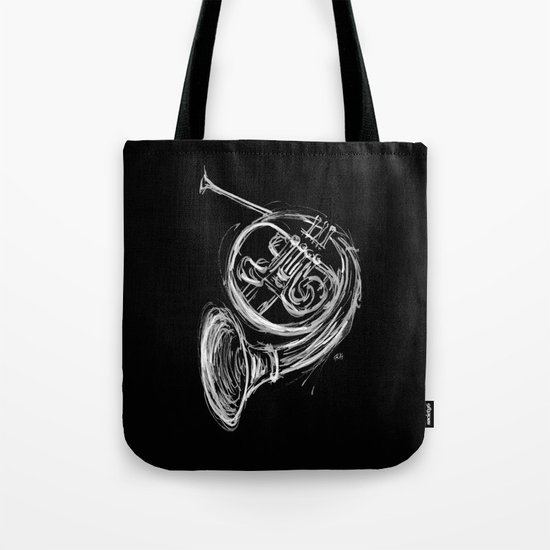 French Horn Tote Bag