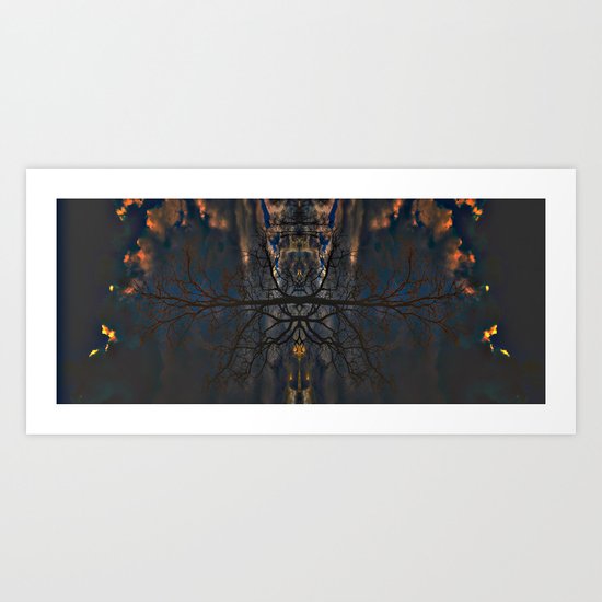 Treeflection II Art Print
