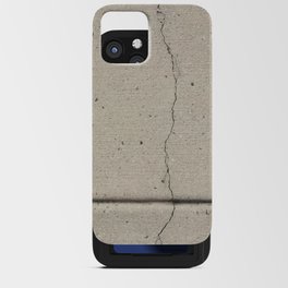 Real, Concrete, not Abstract iPhone Card Case
