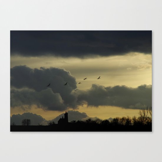 Dark idyll Canvas Print