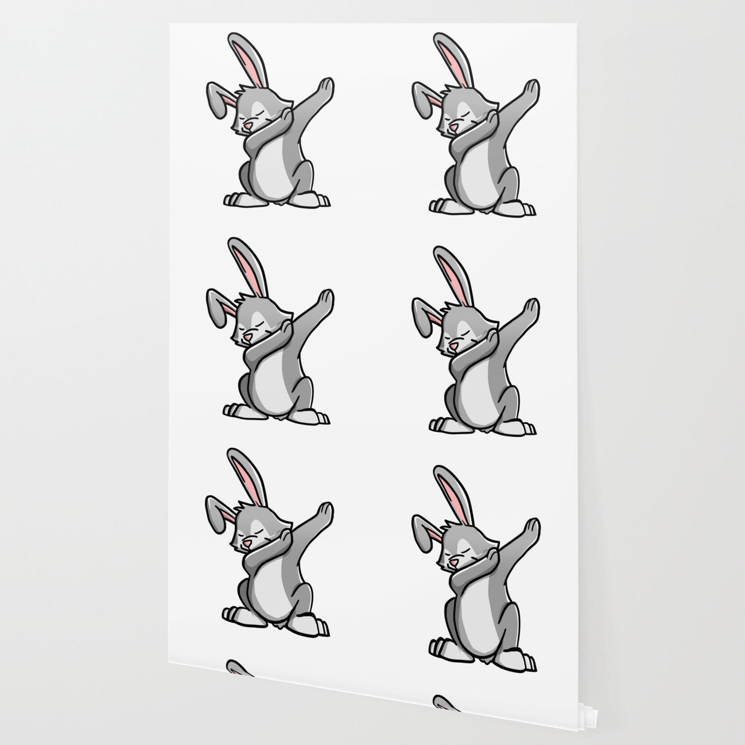 Funny Dabbing Rabbit Pet Dab Dance Wallpaper By Barktrends Society6