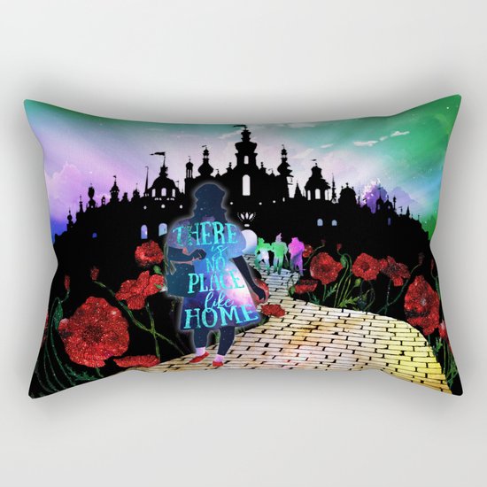 No Place Like Home Rectangular Pillow