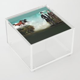 Imagination or reality Acrylic Box