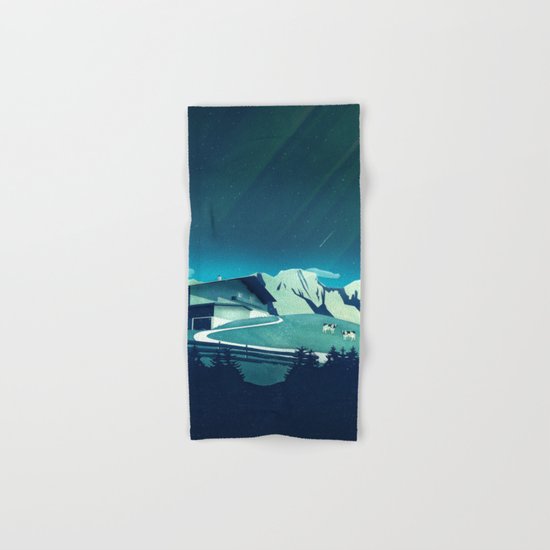 Alpine Hut Hand & Bath Towel