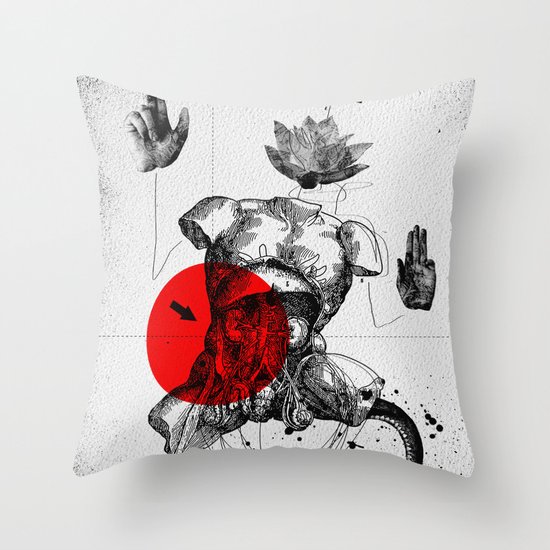 The Body Throw Pillow