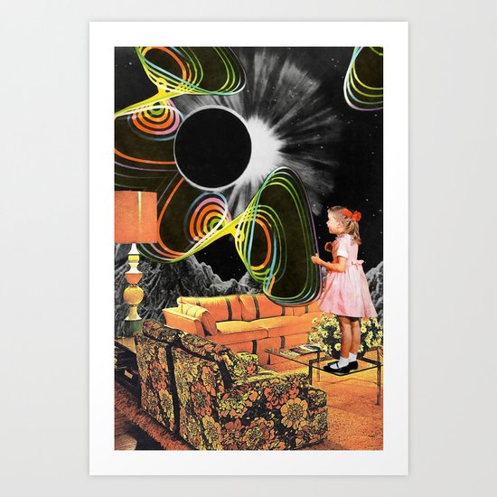 Inter-Dimensional Phone Line Art Print