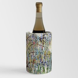 Willow Tree Abstract digital art  composition Wine Chiller