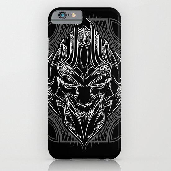 Pinstripe Megatron iPhone & iPod Case