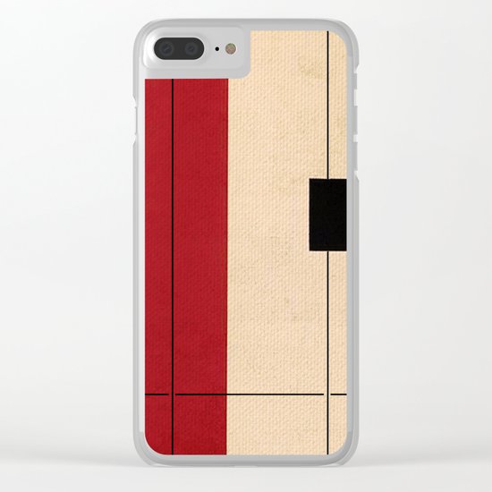 Simple Connections 2 Clear iPhone Case