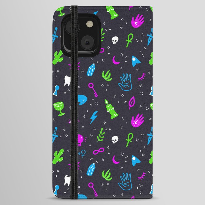 Neon Occult iPhone Wallet Case