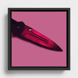 Ruby Blade  Framed Canvas