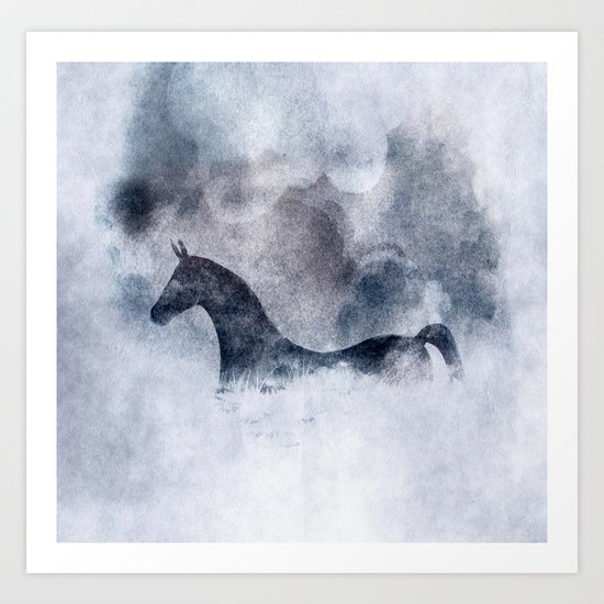 misty Art Print