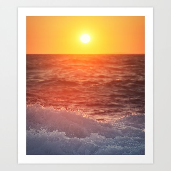 Rolling Wave Art Print