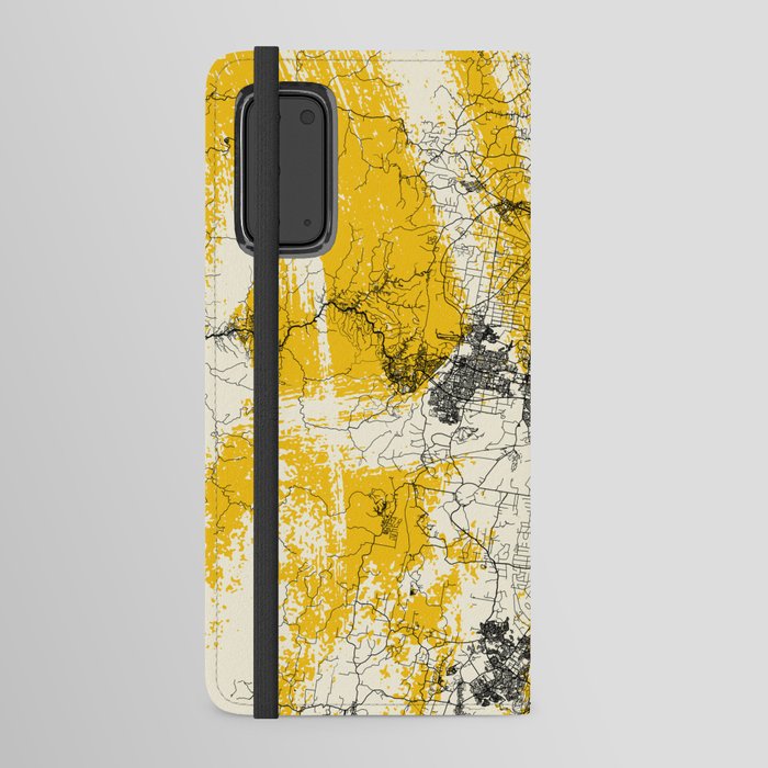 Sydney, Australia - City Map Painting Android Wallet Case