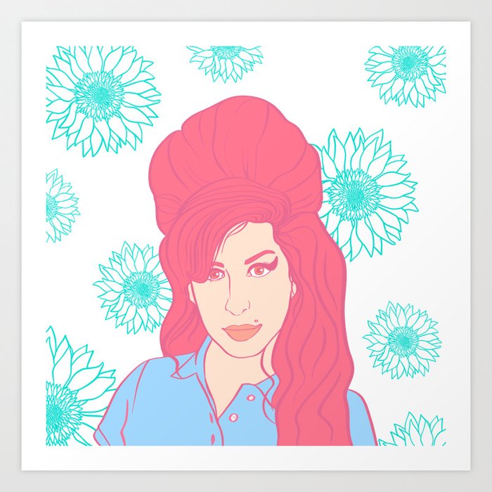 Queen Amy Art Print