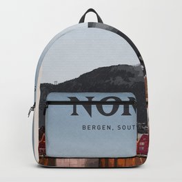 Visit Norway Backpack | Iceland, Scandinavia, Norway, Travelposter, Retro, London, Earth, Sweden, Gb, Graphicdesign 