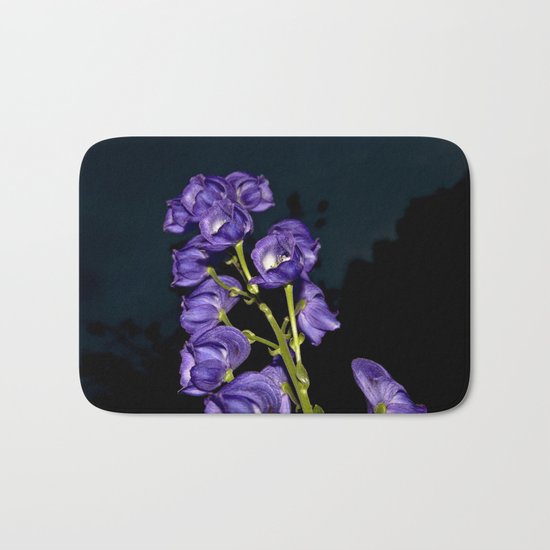 Dark Purple Elegance Bath Mat