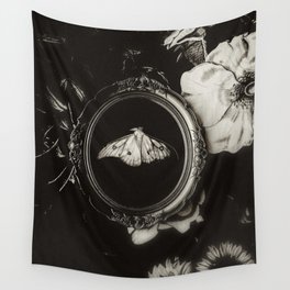 Winged Reflection Wall Tapestry