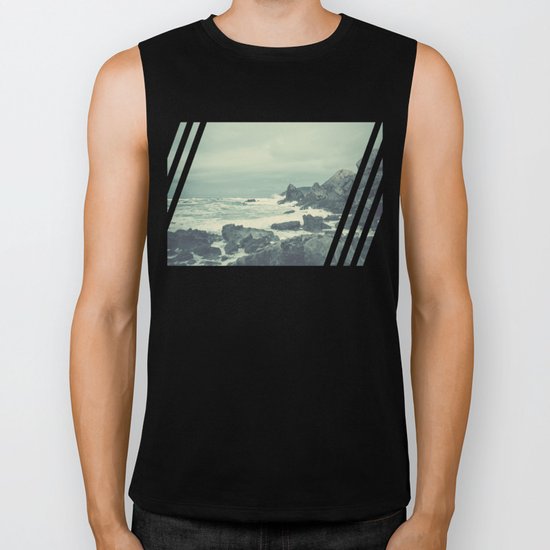 Blue Rock Beach Biker Tank