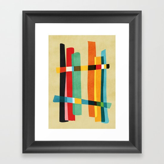 Broken Fences Framed Art Print
