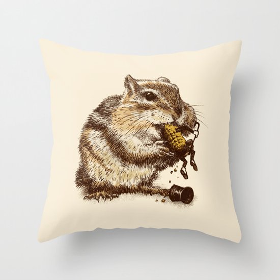 Occupational Hazard Throw Pillow