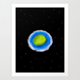 Galaxy Art Print