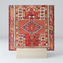 Bergama Northwest Anatolian Prayer Rug Print Mini Art Print