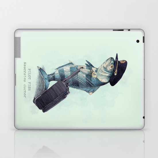 The Pilot (colour option) Laptop & iPad Skin