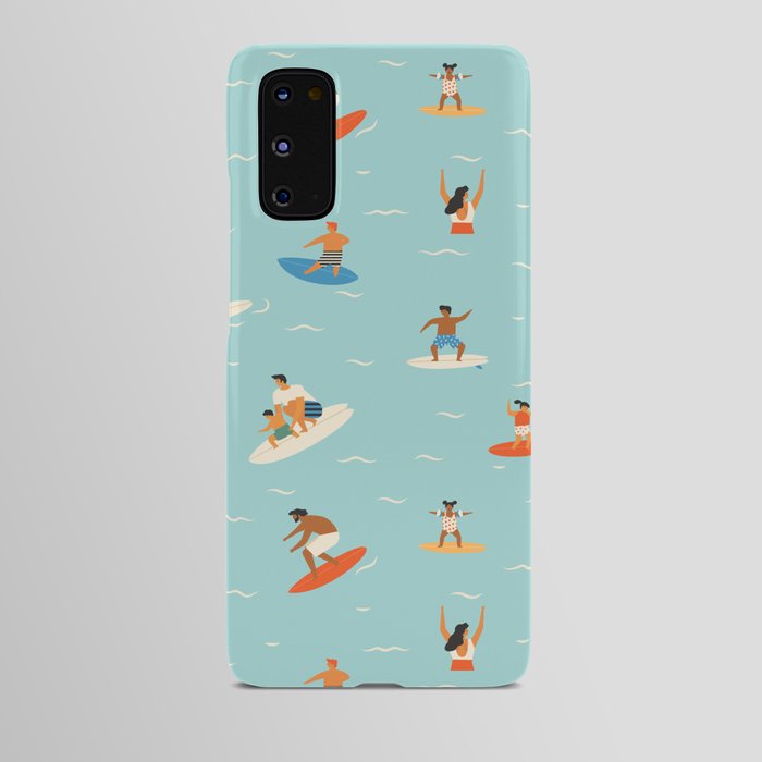 Surfing kids Android Case