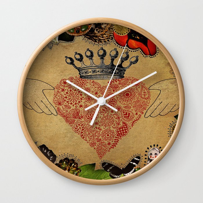 The Claddagh Wall Clock