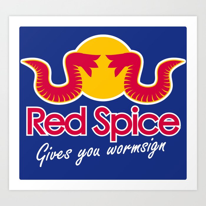 Red Spice Art Print