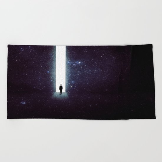 From Sky Beach Towel
