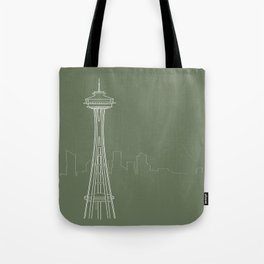 Seattle by Friztin Tote Bag