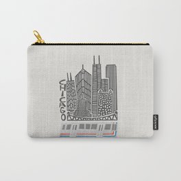 Chicago Cityscape Carry-All Pouch