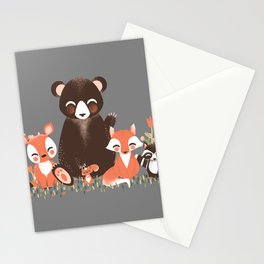 The "Animignons" - the Forest Stationery Card