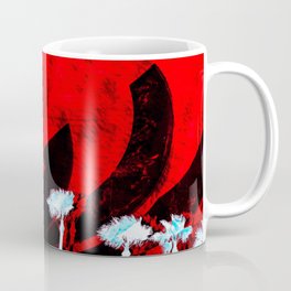 Surf in the City - Black + Red Coffee Mug