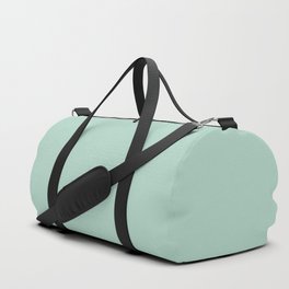 ALOE COLOR. Light Pastel Turquoise   Duffle Bag