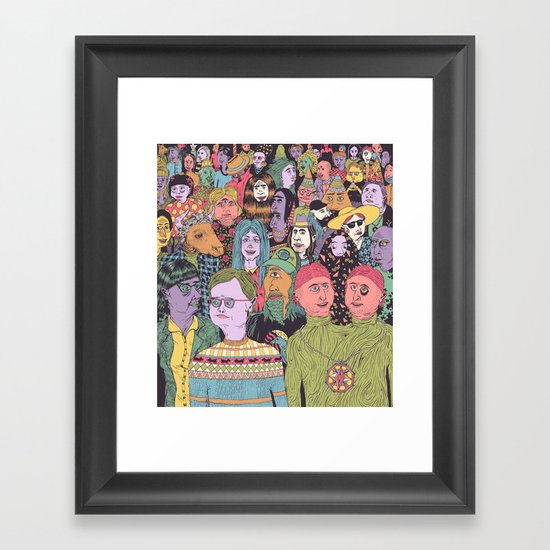 The Gathering Framed Art Print