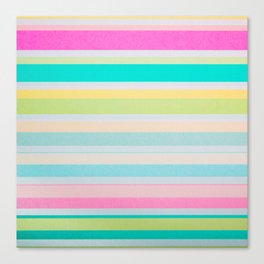 Colorful lines Canvas Print