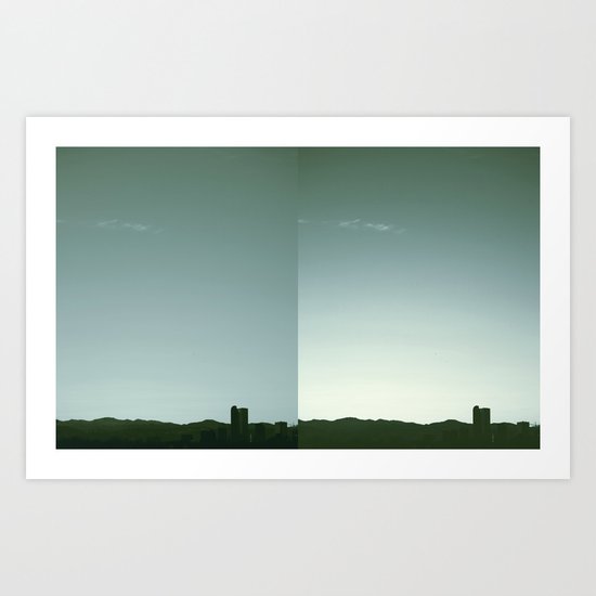 Denver Silhouette Art Print