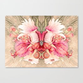 flower ornament Canvas Print