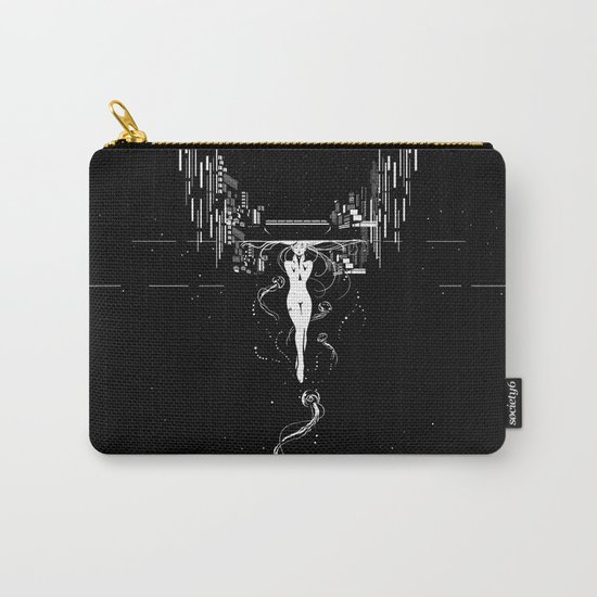 synchroniCity // (nude girl) Carry-All Pouch