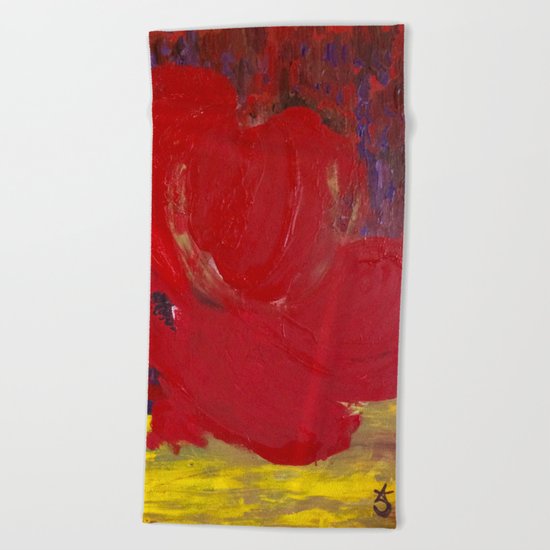 Abstract in Nature Beach Towel