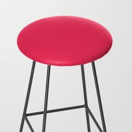 Color 036 - Hot Pink, Coral, Vibrant, Love, Passion, Wine Bar Stool