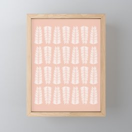 Yew (Graze Pink) Framed Mini Art Print