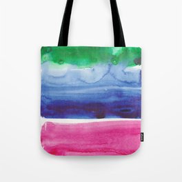 Abstract Art Watercolor Painting 10 December 2021 211231 Modern Abstract Art Valourine Original  Tote Bag